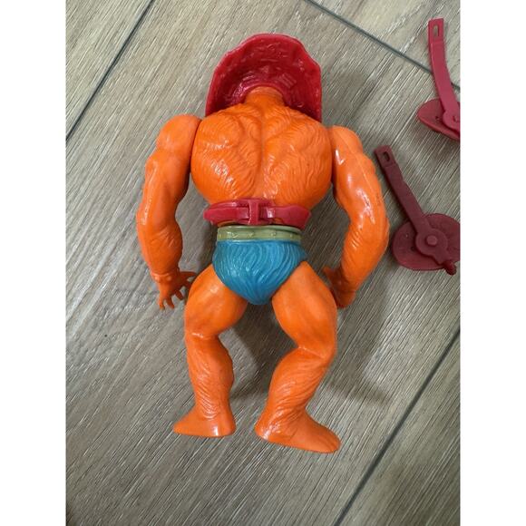 1981 MOTU Beast Man w/ Armor Action Figure & Accessories Mattel Masters Universe - Picture 9 of 13